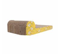 Yinhing Planche à Gratter pour Chat, en Carton ondulé, pour l'entretien, Anti-Stress, Meubles avec Feuilles de Menthe Incluses (#1)