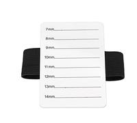 Yinhing Plaque à Main d'extension de Cils de 7 à 14mm avec Dragonne, Support de Cils en Plastique pour Artistes de beauté Novices, Outil Pratique de Greffe de