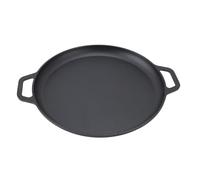 Yinhing Poêle à Frire Plate à Crêpes avec Revêtement en Bâton Répartition Uniforme de la Chaleur Conception en Fonte épaissie Poêle Idéale de 35 Cm / 13,8 Pouces pour les Crêpes dans Votre Cuisine