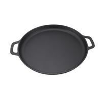 Yinhing Poêle à Frire Plate à Crêpes avec Revêtement en Bâton Répartition Uniforme de la Chaleur Conception en Fonte épaissie Poêle Idéale de 35 Cm / 13,8 Pouces pour les Crêpes dans Votre Cuisine