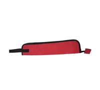 Yinhing Porte-Bâton de Tambour pour Ensemble de Tambour, Sac de Bâton de avec Crochets en Métal, Sac de Bâton de Portable, de Pilon pour Batteurs, Débutants en Groupe, Concert (Rouge)