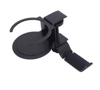 Yinhing Porte-gobelet de 2 Pouces avec Support pour Casque sous Le Bureau, Support pour Casque de Jeu Rotatif à 360 Degrés, Idéal pour Les Joueurs au Bureau, Conception Peu Encombrante, Accessoire