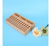 Yinhing Porte-poinçon en Cuir Estampage du Cuir à 98 Trous, Support d'Outils d'artisanat du, Support de Rangement, Bricolage en Véritable pour Outils ' et Poinçons (Rack de stockage 100 trous)