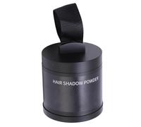 Yinhing Poudre de Teinture pour Racine des Cheveux, Imperméable, Longue Durée, 10 G, Dissimule Instantanément les Racines Grises, avec Miroir et Houppette, pour une Mise en Forme Rapide (BLACK)