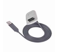 Yinhing Pour Contrôleur Câble de Charge Rapide Cordon Câble USB Rapide Pour une Expérience de Jeu Efficace Conception Solution d'alimentation Compatible () (WHITE)