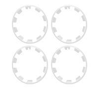 Yinhing Protecteurs de Roues de Voiture pour 2021 2024, 4 Pièces, avec Moyeu de 20 Pouces, Protections en Plastique ABS, Installation Facile, Roue élégante (White)