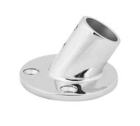 Yinhing Raccord de Main Courante de Bateau Marin en Acier Inoxydable de 22 Mm 7/8 Pouces avec Base Ronde à 60 Degrés pour Une stabilité et Une durabilité Améliorées dans Les Applications Nautiques