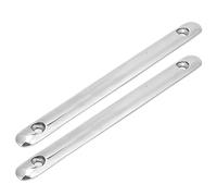 Yinhing Rail de Frottement de Bateau, Frottement des Lignes d'amarrage de la Bande de Protection avec Surface Lisse 2pcs 5.9 Pouces Marine 316 Rail de en Acier Inoxydable pour Bateau pour, Yacht