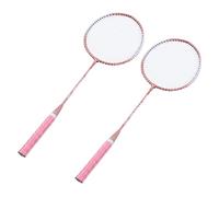 Yinhing Raquettes de Badminton Professionnelles, Conception Légère en Alliage de Fer pour Débutants et étudiants pour la Formation et Le Développement des Compétences en Badminton