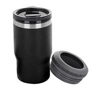 Yinhing Refroidisseur de Canette isolé en Acier Inoxydable 304 avec Double Couvercle, Porte-boisson Portable de 14 Oz pour l'extérieur, les Voyages en Voiture, Bleu, Garde les Boissons Froides