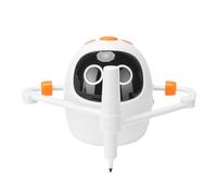 Yinhing Robot de Dessin éducatif Interactif pour Enfants avec 110 Cartes à Dessin thématiques. Développe la Coordination œil-Main et la créativité en écriture. Âges 3-8 Ans.