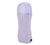Yinhing Rouleau électrique sur du Réchauffeur de Cire, 40 W Rouleau de Chauffage Rapide sur la Cire Plus Chaude pour L'épilation, Même la Fusion de Cire, 100 G de Rouleau de Cire (violet)