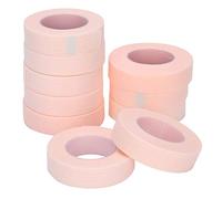 Yinhing Ruban D'isolement greffé des Cils, Respirant et adapté à la Peau, Déchirure sans Douleur, pour une Extension Confortable des Cils, un Film Polyoléfine, 25pcs (10 couleurs roses)