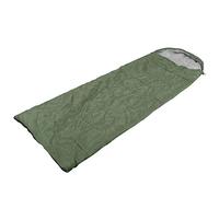 Yinhing Sac de Couchage Extérieur pour Adulte avec Capuche, Sac de Couchage de Camping 3 Saisons pour la Randonnée et la Randonnée, Rembourrage en Coton Creux Confortable (Green)