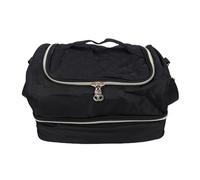 Yinhing Sac DE Organisation DE Vernis À Ongles, Pochette DE Rangement Portable DE Voyage Professionnel pour MANUCURE avec BANDOULIÈRE RÉGLABLE pour TECHNICIENS des Ongles (Black)