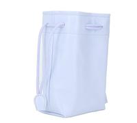Yinhing Sac de Poche Portable en Cuir PU avec Cordon de Serrage pour Appareils Photo, Imprimantes de Films, étui de Voyage Compact pour Accessoires d'Appareils Photo en Bleu (Blue)