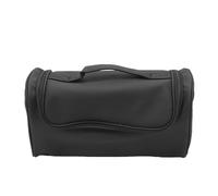 Yinhing Sac de Voyage pour Outils de Cheveux, Doublure Souple, étui de Transport en PU avec Séparateurs Rembourrés et Crochet de Suspension pour Sèche-Cheveux, Lisseur, Fer à Friser, (Black)