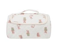 Yinhing Sac de Voyage pour Outils de Cheveux, Résistant aux Chocs, étui de Rangement pour Accessoires de Sèche-Linge avec Crochet de Suspension en Métal, Organisateur de Grande capacité (Ourse)