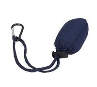 Yinhing Sac d'épicerie Réutilisable de Grande capacité, Sac de Courses Pliable avec Crochet pour Un Usage Quotidien, Lavable en Polyester Bleu Marine (Bleu foncé)