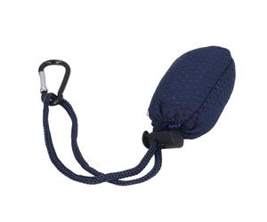 Yinhing Sac d'épicerie Réutilisable de Grande capacité, Sac de Courses Pliable avec Crochet pour Un Usage Quotidien, Lavable en Polyester Bleu Marine (Bleu foncé)