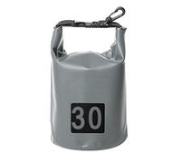 Yinhing Sac Sec Flottant de 2l, Sac Seau étanche pour Kayak, Rafting, Camping, de Voyage en PVC avec Crochet Jaune (30L Gray)