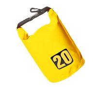 Yinhing Sac Sec Flottant de 2l, Sac Seau étanche pour Kayak, Rafting, Camping, de Voyage en PVC avec Crochet Jaune (20L Yellow)