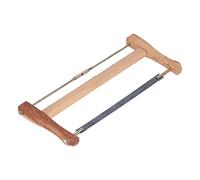 Yinhing Scie à Cadre en Bois de Teck 580 Mm Scie à Main de qualité Supérieure pour le Travail du Bois Conception Ergonomique Acier au Manganèse Idéal pour les Menuisiers Amateurs de Bricolage (Moyen
