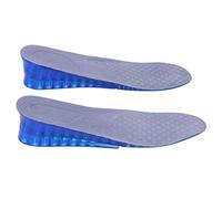 Yinhing Semelle Intérieure Rehaussante, Absorption des Chocs, Augmentation de la Hauteur de 5 Cm, Double Couche de Matériau TPR Pelucheux Détachable, Confortable, avec Conception Douce (S(35-39m))