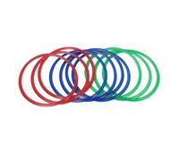 Yinhing Sensory Hoop Rings Connectors 28cm Jeu pour Enfants | Cerceaux en plastique avec connecteurs, 28cm de diamètre, entraînement de coordination intérieur et extérieur, jouet