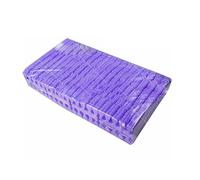 Yinhing Séparateur D'orteils en éponge, Doux et Portable en Forme de Cœur, Espaceur D'orteils pour Nail Art, pour Usage Domestique et en Salon, Matériau éponge de Haute qualité (paire violette)