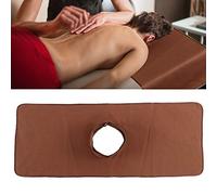 Yinhing Serviette de Spa Réutilisable avec Trou pour le Visage 35x90 Cm | Drap de lit de spa en polyester lavable, tissu doux et respirant, convient aux tables standard, idéal pour les soins du