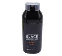 Yinhing Shampoing Colorant pour Cheveux Noirs, Après-shampooing Semi-permanent pour Couverture des Cheveux Gris, avec Coloration Rapide de la Barbe et des, 250 Ml