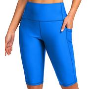 Yinhing Short de Plongée pour Femme - Pantalon de Combinaison Léger avec Poches - Taille Haute - pour Le Surf, la Natation et Les Activités de Plage - Camouflage (#12)