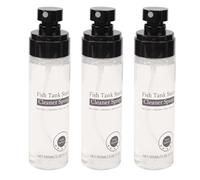 Yinhing Spray Nettoyant pour Poissons, Solution de Réparation de Voiture pour Verre d'aquarium, élimination Efficace des Poissons, Spray Nettoyant 100Ml, Application Facile, 3 Pièces