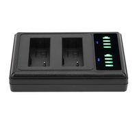 Yinhing Station d'accueil à Double Affichage pour Caméra à Port de Type C pour Batterie BLN1 Charge Rapide Conception Portable Performances Améliorées Compatibilité Polyvalente Idéal pour Les