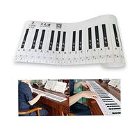 Yinhing Stickers de Clavier de Piano, Autocollants de Piano pour Débutant étudiant 88 Clavier de Pratiques de Simulation de Doigt