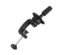 Yinhing Support de Moule de Tête de Cheveux Professionnel, Modèle de Perruque de Mannequin, Support de Formation en Coiffure, Plastique Durable de Haute qualité, Métal Noir, adapté aux