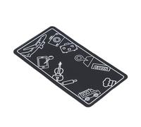 Yinhing Support de Téléphone d'avion Flexible et Pliable pour Tablette et Téléphone Portable, pour Les Mains de Voyage, Design Compact pour Un Rangement Facile, Multifonction et écran de Bureau