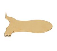 Yinhing T V Y Forme Peigne Brosse à Cils pour Greffage Perming Teinture Curling Extensions de Cils Fournitures Outil Professionnel Or Style Accessoires pour Magnifiquement Définis (T)