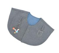 Yinhing Tapis de Protection de Cape d'épaule d'entraînement avec Bracelet de Cheville à Gratter pour Animaux de Compagnie, Châle à Couches Polyvalent avec Pendentif Cloche élégant de Couleur