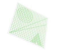 Yinhing Tapis de Stylo d'impression 3D ABS, Modèle de Dessin éducatif pour Adultes, Accessoire 220x220mm pour Stylos 3D