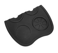 Yinhing Tapis de Support de Doseur de café en Silicone, Tampon de Falsification de café Antidérapant pour Baristas, Outil de Cuisine Compact en Silicone de qualité Alimentaire pour une Préparation