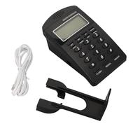 Yinhing Téléphone Filaire avec pavé Numérique pour Centre d'Appels avec Identification de l'appelant, Voix Haute Définition, Réponse Automatique aux Appels, Interface Casque pour Utilisation au