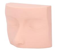 Yinhing Tête de Mannequin Extension de Cils en PVC Doux avec Simulation élevée, Adaptée à l'hélice de Formation de Salon de beauté, pour les Débutants