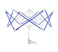 Yinhing Tricot en Acier + Parapluie Rapide Swift Umbr Machine à Enrouler les Cordes en Forme de Parapluie en Fer Bleu pour le Tricot et le Crochet Fil Efficace pour l'artisanat Facile à Utiliser