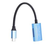 Yinhing USB C vers Lunettes et Adaptateur de Charge, PD3.0 100 W 4K 60 Hz XR AR Smart Adaptateur avec Port d'alimentation dédié, pour Switch Steam Deck Smartphones Projecteurs PC