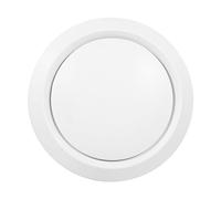 Yinhing Valve d'alimentation de Diffuseur de Plafond Rond en Plastique de 75mm, Couvercle de Tuyau de Conduit de Ventilation ABS de Haute qualité, Circulation Intérieure à Usage Décoratif (plastique)