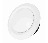 Yinhing Valve d'alimentation de Diffuseur de Plafond Rond en Plastique de 75mm, Couvercle de Tuyau de Conduit de Ventilation ABS de Haute qualité, Circulation Intérieure à Usage Décoratif (ABS 3)