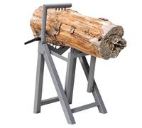 Yinian Chevalet de Sciage Pliable Robuste Chevalet de Support de Travail avec Dents de Scie Réglable sur différentes épaisseurs de Troncs Léger, Compact pour Menuiserie, Fermes, Garages