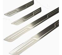 yinjianping Protection Seuil de Porte Voiture pour Peugeot 806 1994-2002,Bande Décorative Anti-Usure de Seuil Matériau en Acier Inoxydable,Barre de seuil en Acier Inoxydable,B-Silver